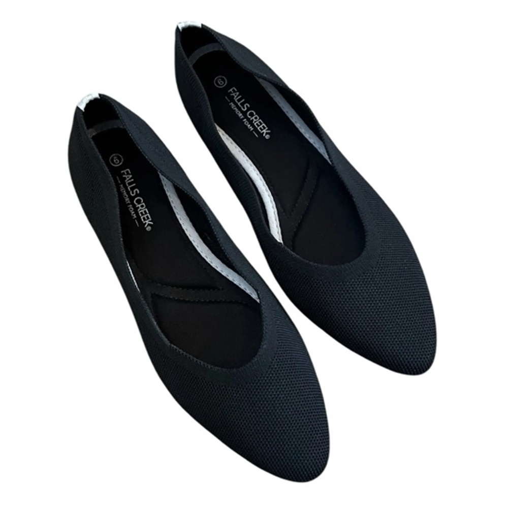 Falls Creek Black Women's Ballet Flats 11